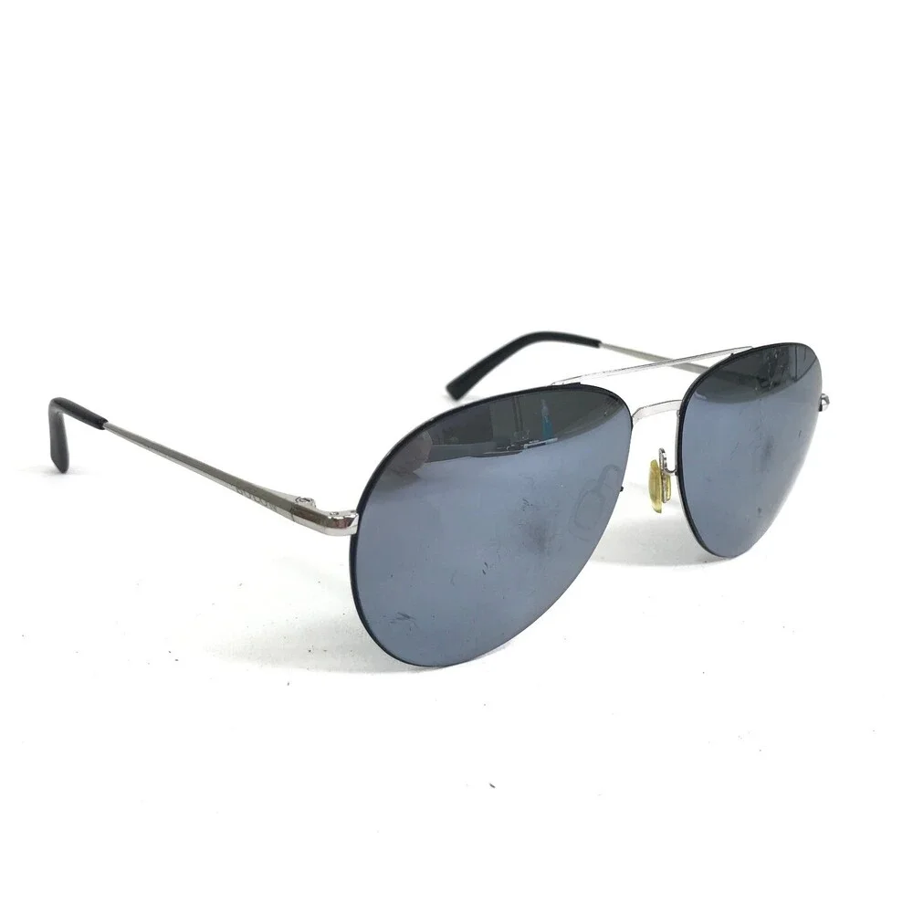 Bolon Sunglasses Frames BL2560 M06 Shiny Silver Round Full Rim 59-15-140